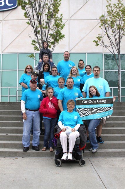 Go-Go's Gang picture from recent Walk for MS